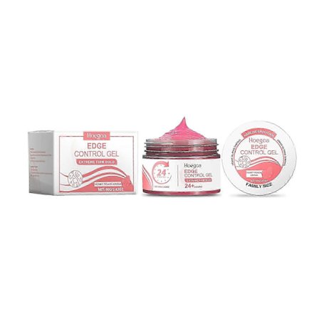 Hoegoa styling gel, persikodoftande styling gel, styling för babyhår, långvarig styling