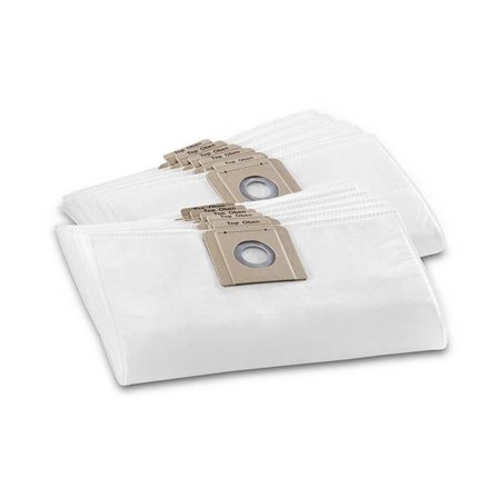 Kärcher Professional 69043350 Filterpåse Fleece, 10-pack, Maskintillbehör