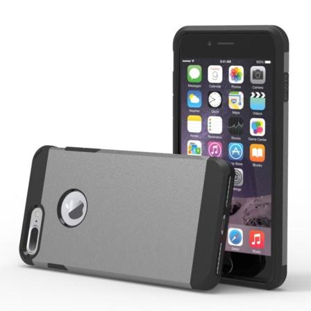 Slim Armor -suojakotelo Apple iPhone 7 Plus - Harmaa Grey