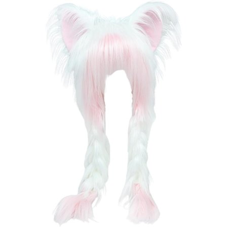 Käsintehty Fursuit-turkki Kissan Korvat Pääasuste Plussinen Lämmin Hattu Kostyymi Party Pää Tarvikkeet Halloweenille