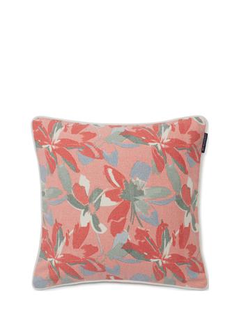 Flower Printed Recycled Cotton Canvas Pillow Cover Patterned Lexington Home