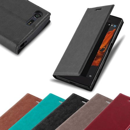 Sony Xperia X COMPACT Cover Case Case - med stativfunktion och kortfack