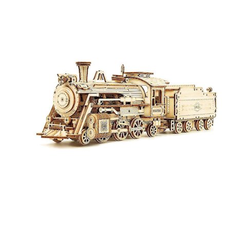 3D-palapeli Höyryjuna Puinen Malli Rakennuspalikka Sarja