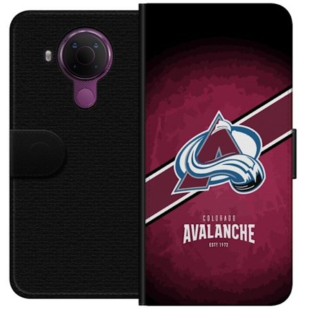 Yhteensopiva Lompakkokotelo Nokia Nokia 5.4 Colorado Avalanche (NHL)