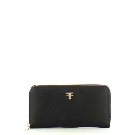 Fracomina, Wallets & Cardholders Czarny, Kobieta, Rozmiar: ONE Size