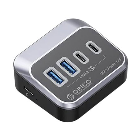 USB 3.2 Docking Station Hub Type C 10Gbps Splitter Switch Dock Multi Port Socket