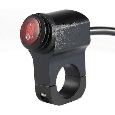 12 V 16 A moottoripyörän vedenpitävä ohjaustangon ajovalojen sumuvalojen katkaisija