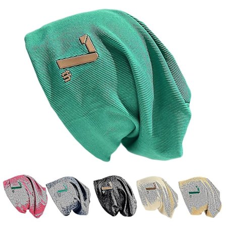 Tylikäs kaksinkertainen neulottu pipo korvien suojaamiseen ajamiseen ja pyöräilyyn tytöille