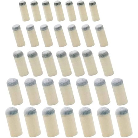 100 stk. Pool Cue Tips Push-in Snooker Cue Tip Slip On Billard Tips Tilbehør