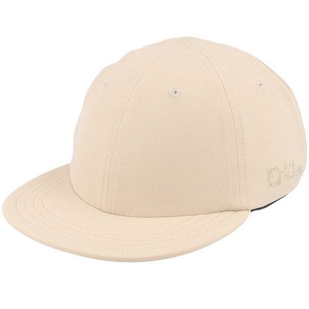Jack Wolfskin - Beige snapback Caps - Summer Walk Cap White Pepper Strapback @ Hatstore