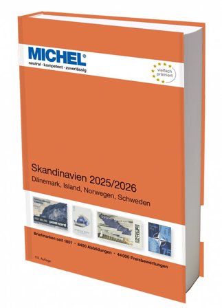 MICHEL - Skandinavien 2025/2026 - Frimærkekatalog