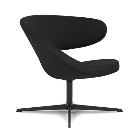Varier Furniture Peel Club - Black Polyester - Black base