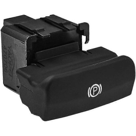 Håndbremsknapp for 3008 5008 C4 Grand Picasso Ds4 Håndbremskontrollbryter 470706 Matt Svart