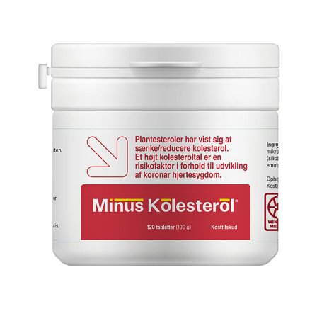 Minus Kolesterol Minus Kolesterol 120 stk, Helse & Madvarer, Vægt & Kolesterol, Kolesterol
