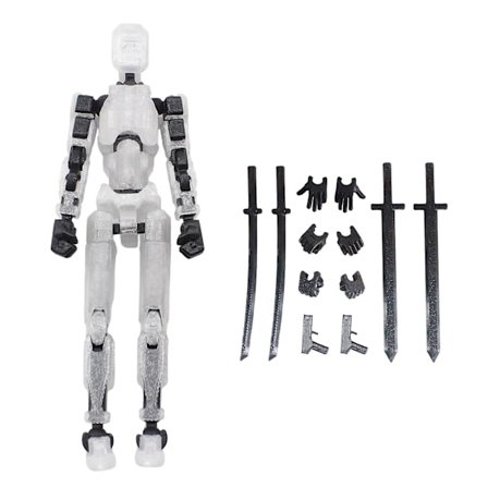 T13 Actionfigur, Titan 13 Actionfigur, Robot Actionfigur, 3D-trykt Actionfigur, 50% Tilbud[GL]