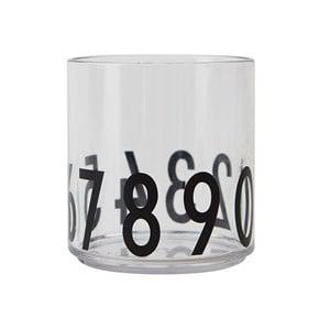 Design Letters Kids 123 Personal Drinking Glass One Size - Tableware - One size - White