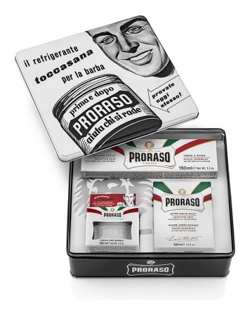 Proraso Vintage Selection Sensitive Gaveæske, Gaver, Mænd, Gaveæsker Til Ham