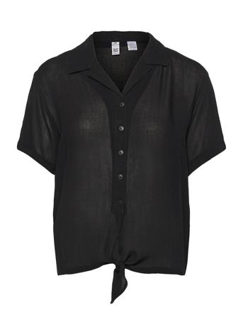 Cali Woven Shirt Blouses Short-sleeved Svart O'neill