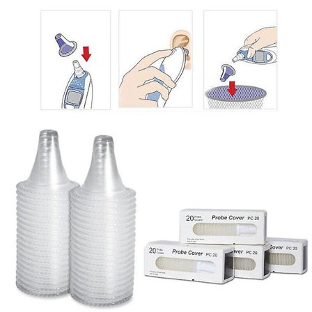 Beskyttelseshætter beskyttelseshætte febertermometer øretermometer til Braun