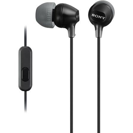 kompatibel EX15AP Hörlurar med mikrofon In-Ear handsfree, Svart