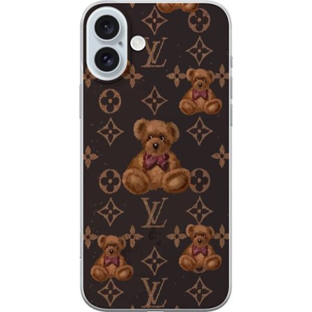 Yhteensopiva Puhelinkuori Apple Apple iPhone 16 Plus Karhut kuviollinen ylellisyys logo muoti tyyli