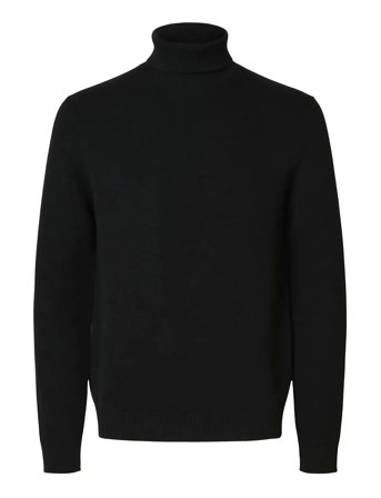 Selected | Slmdane Ls Knit Structure Roll Neck Noos | XL