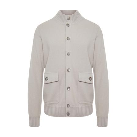 Gran Sasso, Cardigans Szary, Mężczyzna, Rozmiar: 2XL