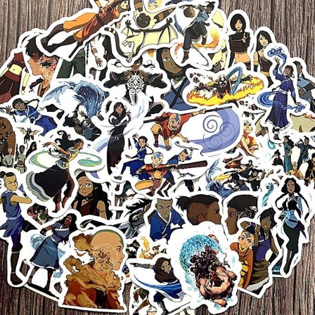 10/30/50 st Avatar Last Airbender klistermärken för resväska, skateboard, laptop, bagage, kylskåp, telefon, bilstyling, DIY-klistermärke