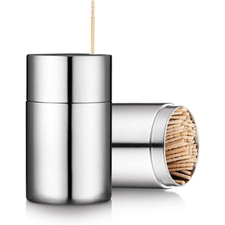 Tandstikholder Tandstik Dispenser (krom)