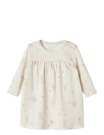 name it Nbfhallo Ls Dress Box - Cream - 50