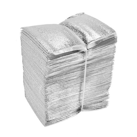 50 st Lunch Cooler Bag Isolering Fällbar Picknick Bärbar Is Pack Mat Väska Mat Termisk Väska Mat Leverans D