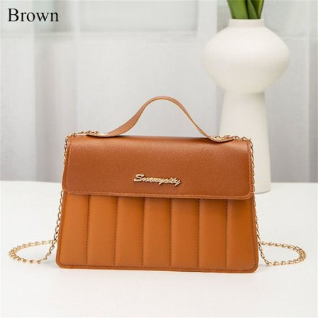 Crossbody Axelväskor Messenger Bag BRUN