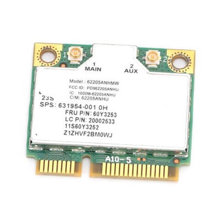 6205AN Trådløst nettverkskort FRU 60Y3253 300 Mbps 5G WiFi-adapter Mini PCIE-grensesnitt for Lenovo Thinkpad