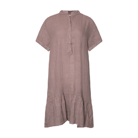 Tiffany Epsi, Short Dress, Linen - Dust Lavender Klänningar Dam Lila S/M
