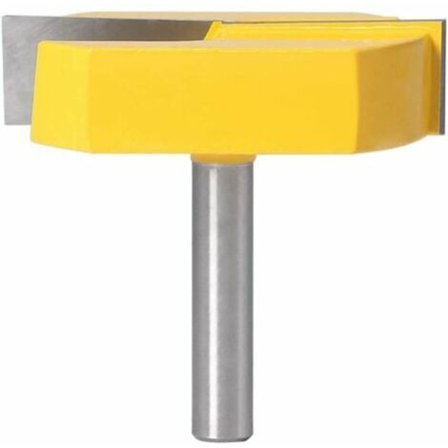 8 mm:n varrella varustettu puhdaspohjainen jyrsinterä, pintahöylän poranterän halkaisija, puhtaat pohjaterät puuntyöstöön