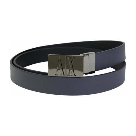 Armani Exchange - Bälten - Blå - Herr - Storlek: One Size, Herr, Storlek: ONE SIZE