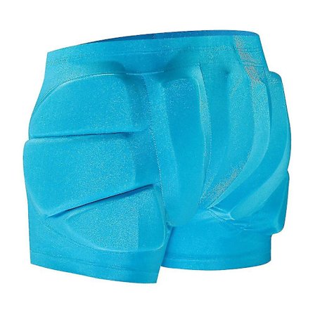 Luisteluhousujen lonkkasuoja, paksu pehmuste, kompressio, luistelu, hiihto, lumilautailu, urheilu, suojamatto pojille ja tytöille