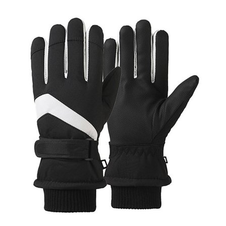 Vindtäta Vattentäta Skidhandskar Dam med Pekskärm Termisk Foder Halkskydd för Arbete Cykling Motorcykel Snowboard