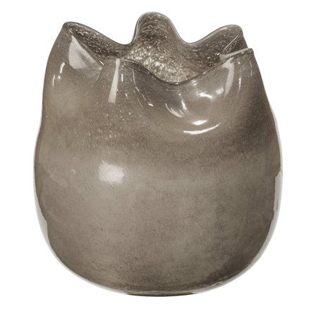 Broste Esther vase 30 cm, grå | KitchenOne