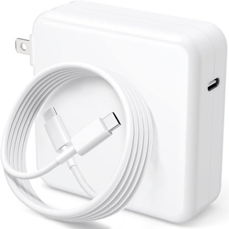 Mac Book Pro Oplader - 120W USB C Hurtig Oplader Adapter Kompatibel med MacBook Pro & MacBook Air 13, 14, 15, 16 tommer, iPad Pro, Samsung Galaxy og 