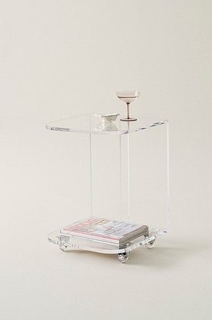 Jotex - Beistelltisch Transparent - CLYDE - Kaufe Beistell- und Ablagetische bei Jotex