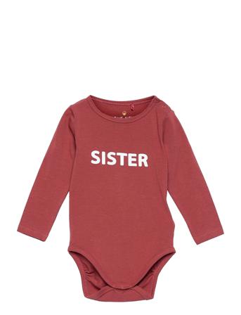 Tnalma L_S Bodysuit Red The New