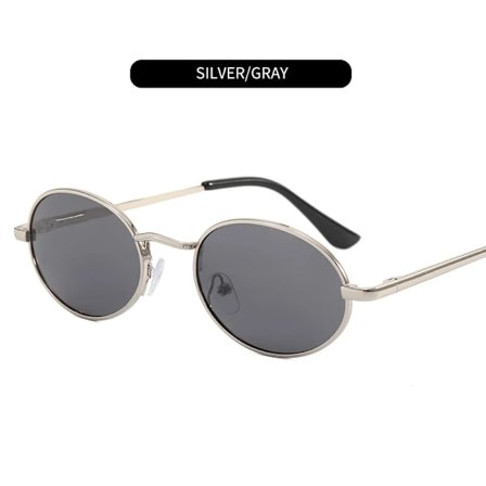 Commission Oval Polariserade Solglasögon för Män/Kvinnor Material Matel Lunette De Soleil Femme Mode Solglasögon Vintage Sommar