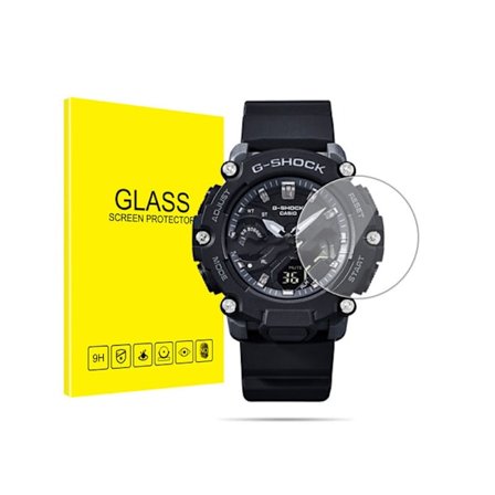Skärmskydd i Härdat Glas för Smartwatch, 2-pack Casio S2200