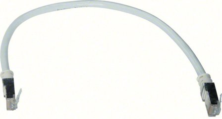 Hager TN714 Patch-kaapeli suojattu, RJ45, S/FTP 1 m, Liitäntätulpat & kaapelit