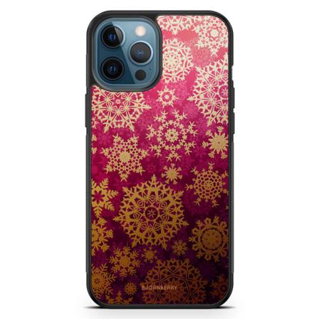 Bjornberry Hårdskal iPhone 12 Pro - Snöflingor