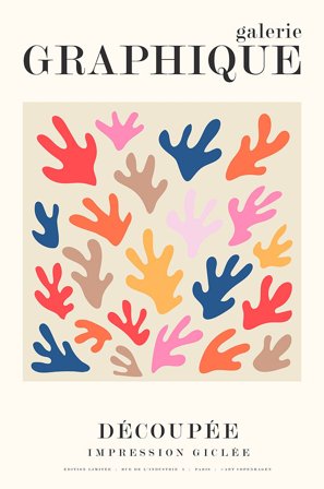 Malerifabrikken - Poster Graphique 12 - Flerfärgad - Posters - Från Homeroom