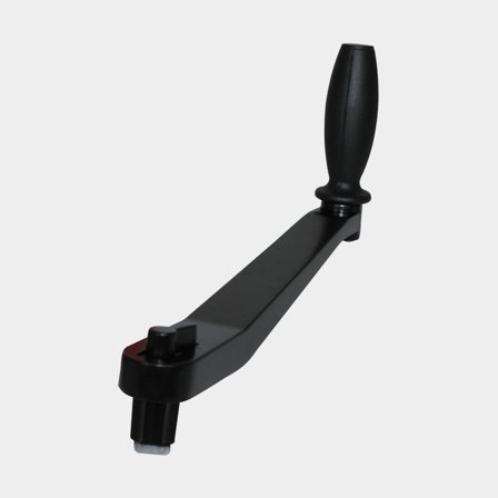 Spilhåndtag 10", aluminium, med lås, 254 mm