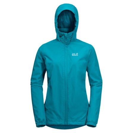 Jack Wolfskin Women's Stormy Point Jacket Women shell jackets Blue S