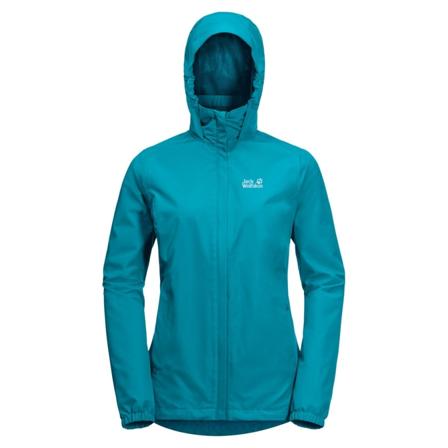 Jack Wolfskin Women's Stormy Point Jacket Women shell jackets Blue XS